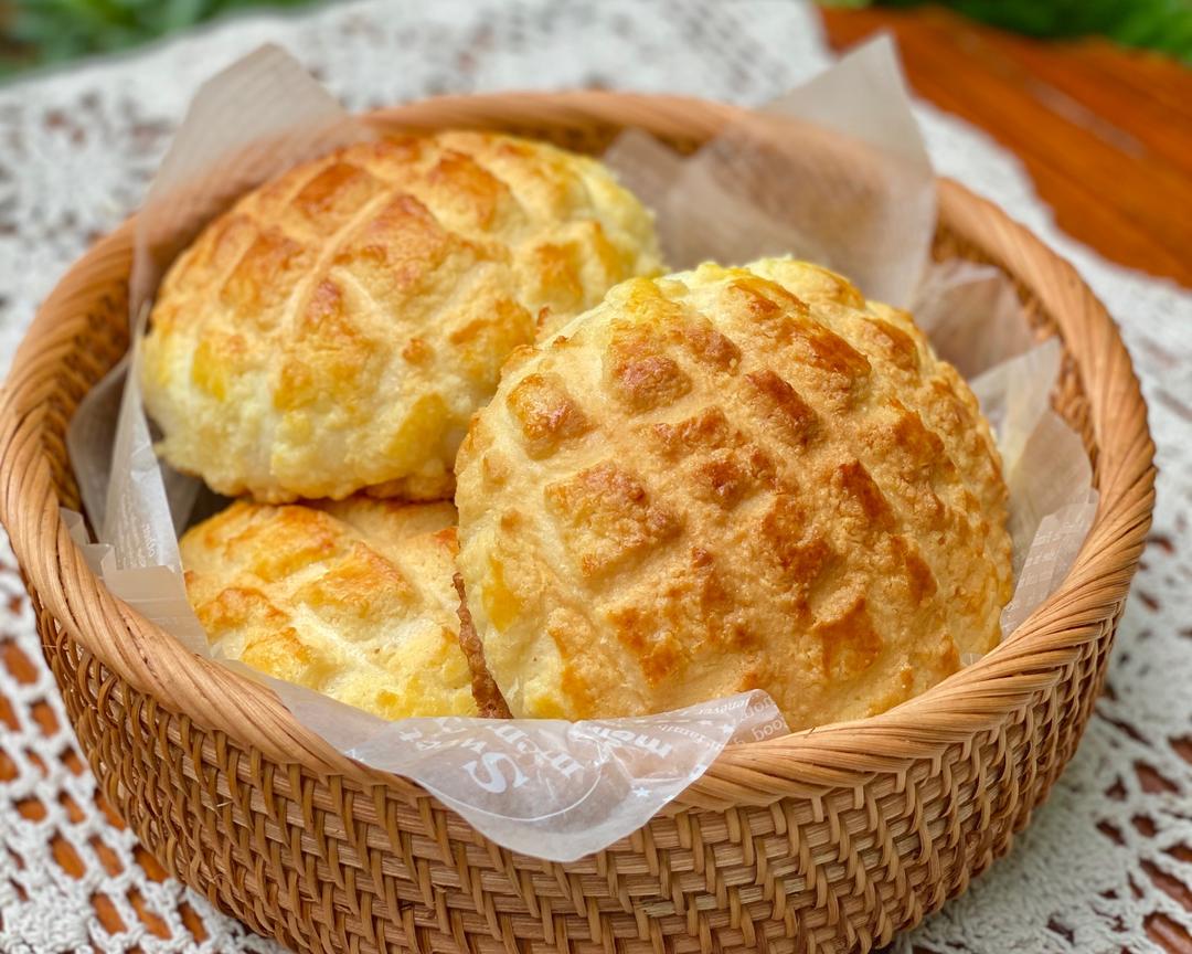 水合法一发酥皮菠萝包的做法