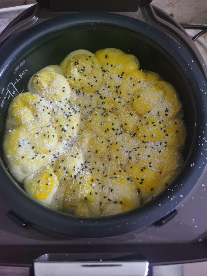 电饭锅蒸面包