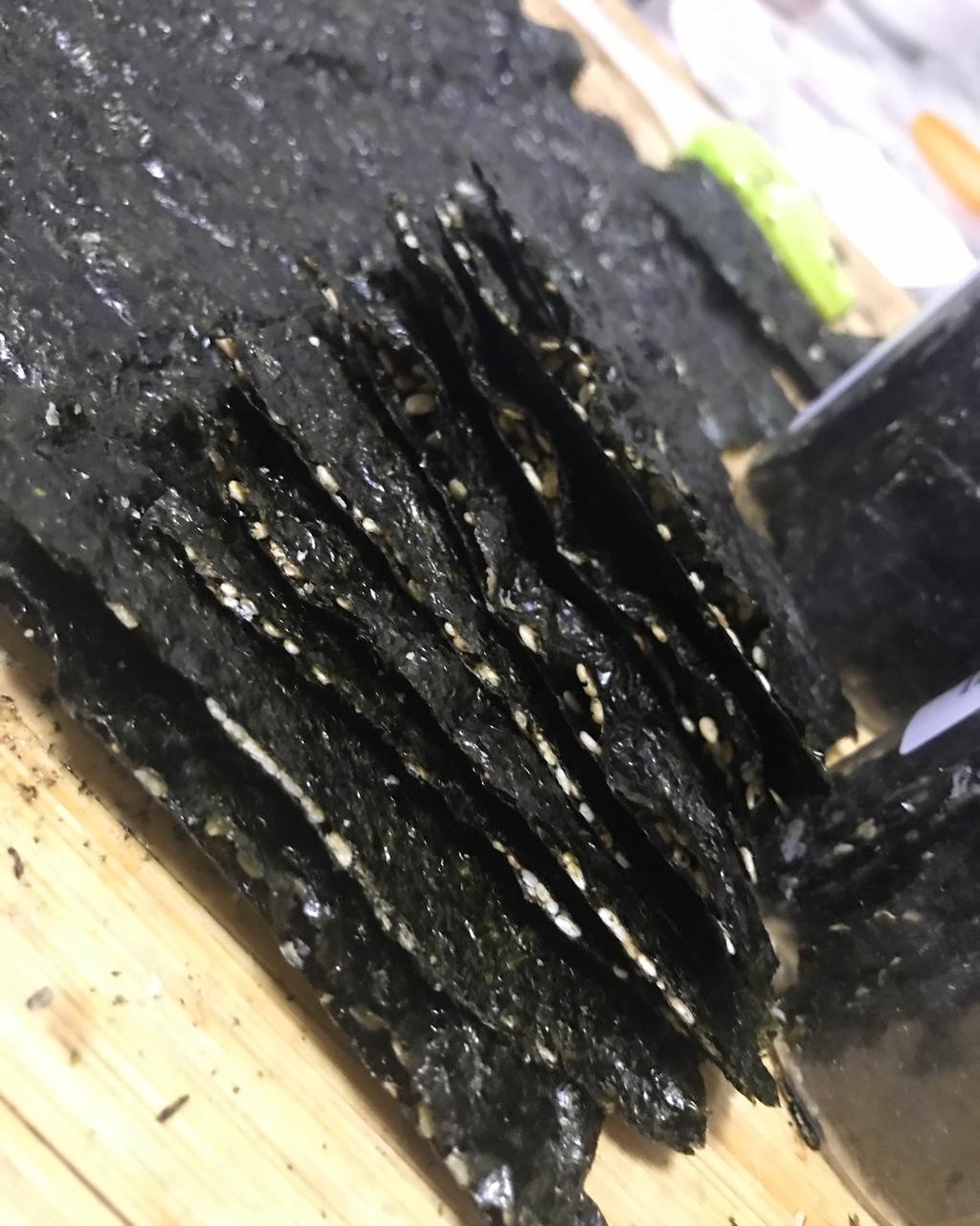 芝麻杏仁片夹心海苔