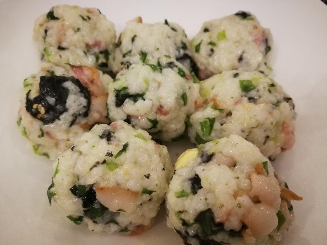 培根芝士饭团