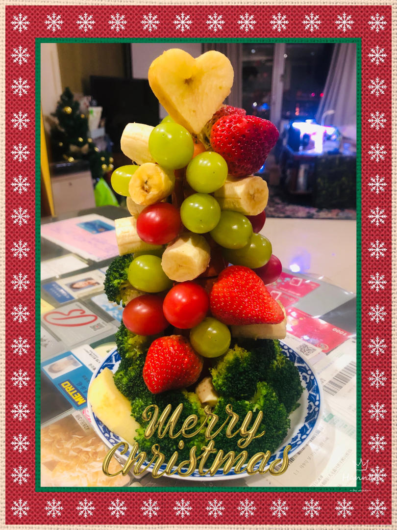 【水果圣诞树】
