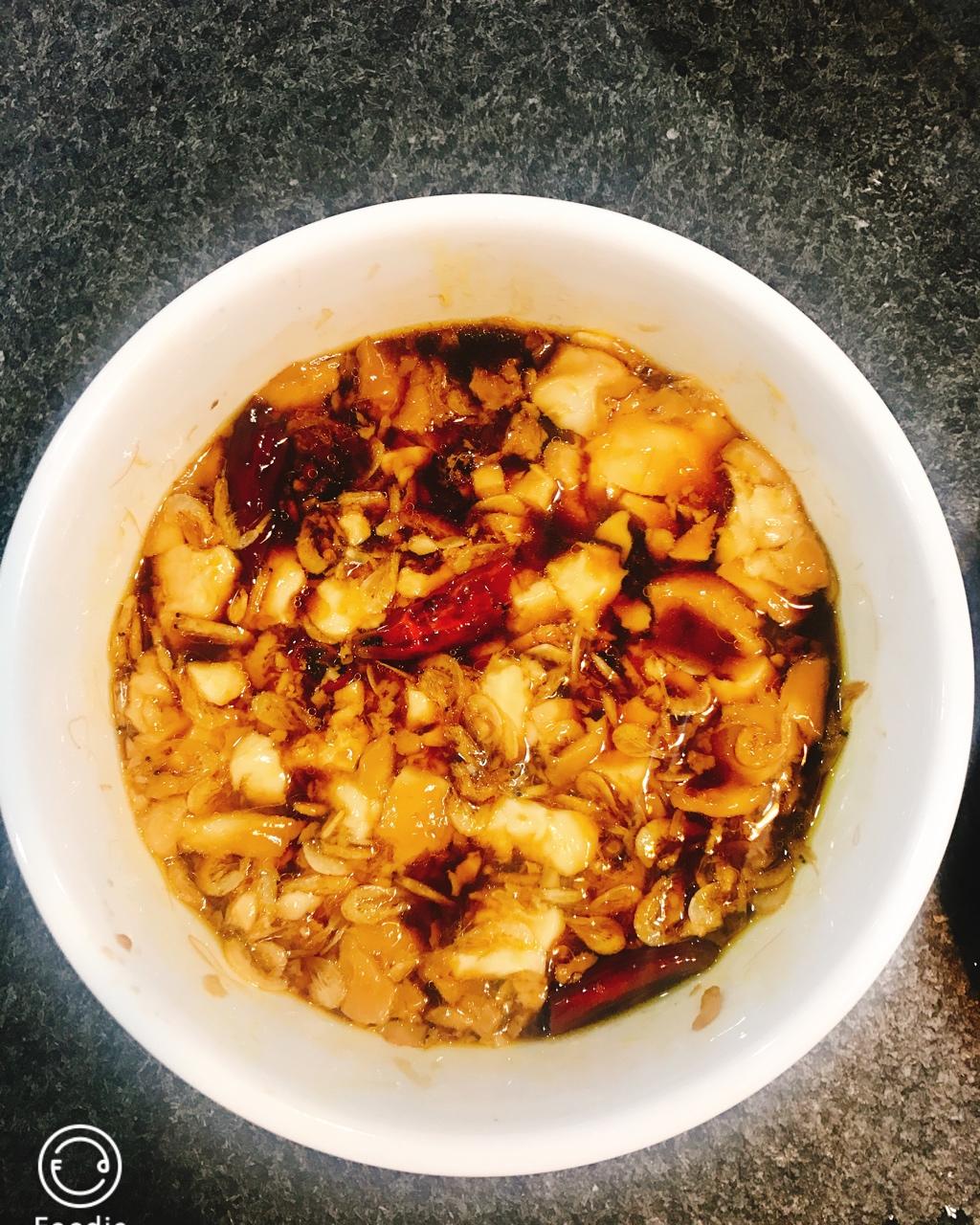 虾米辣椒蒸豆腐
