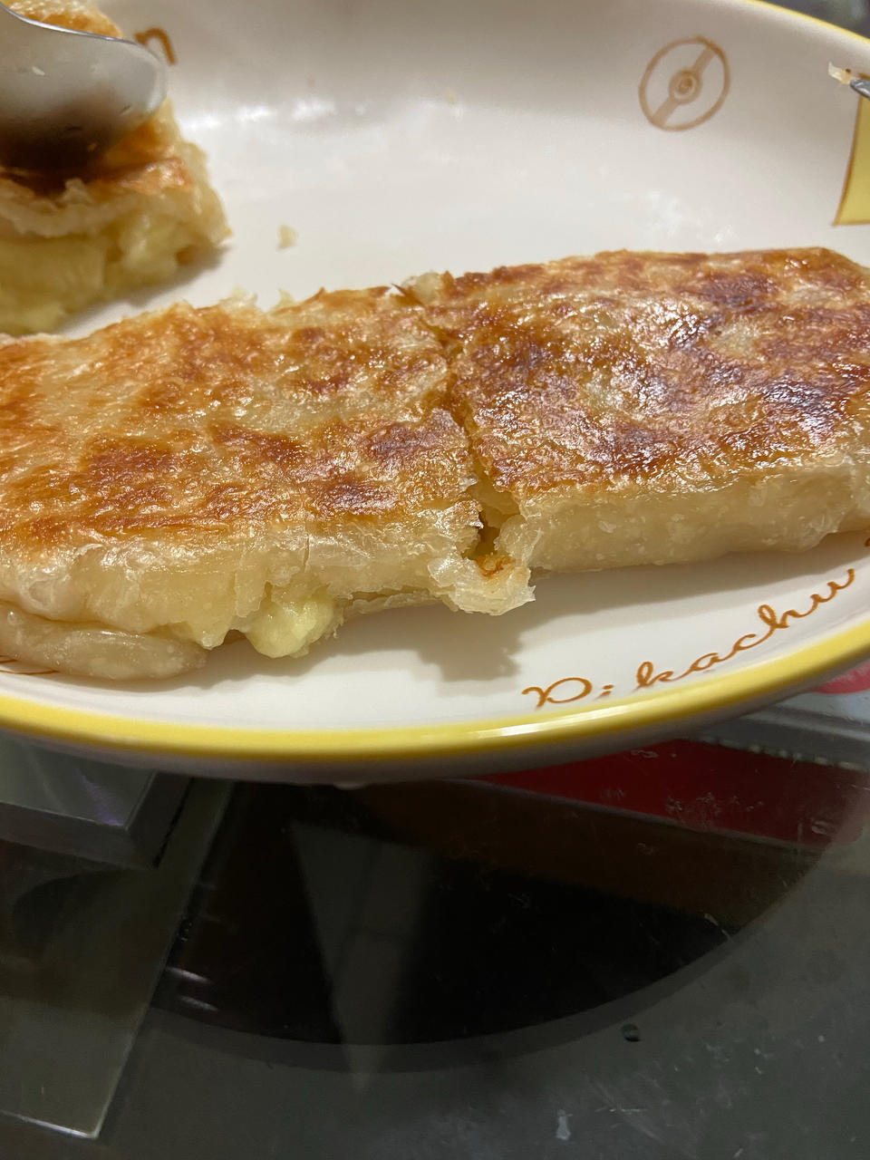 爆浆香蕉馅手抓饼