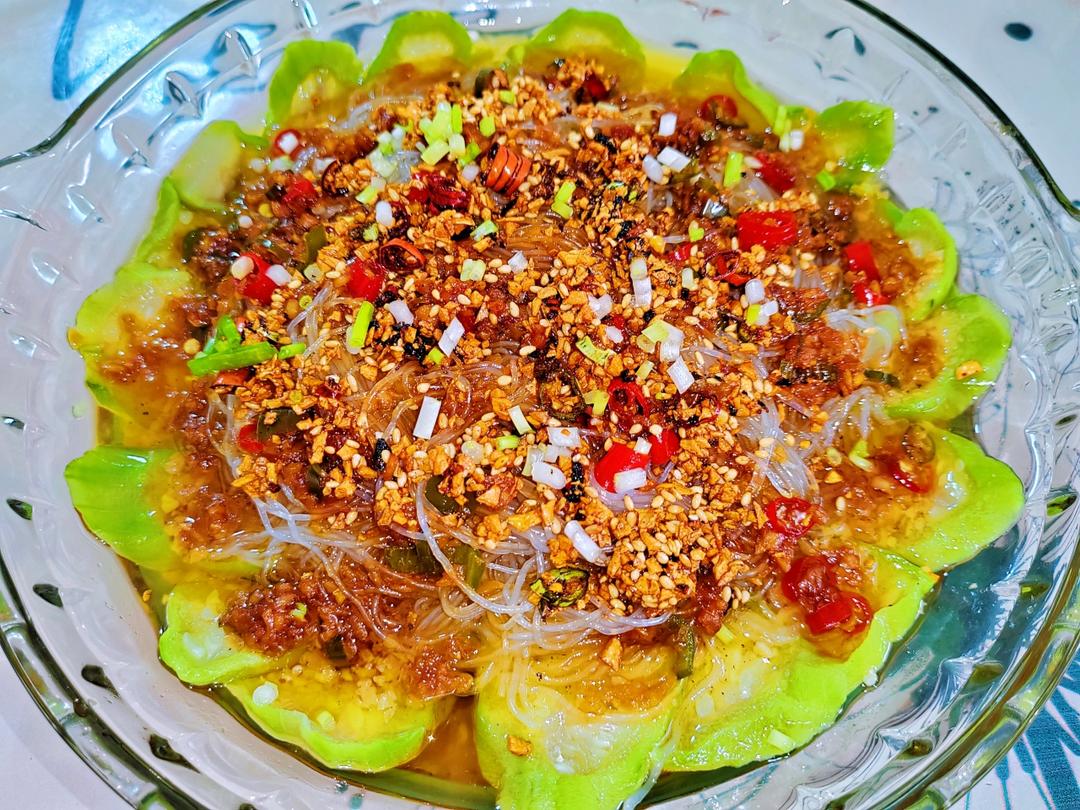 蒜蓉粉丝蒸丝瓜