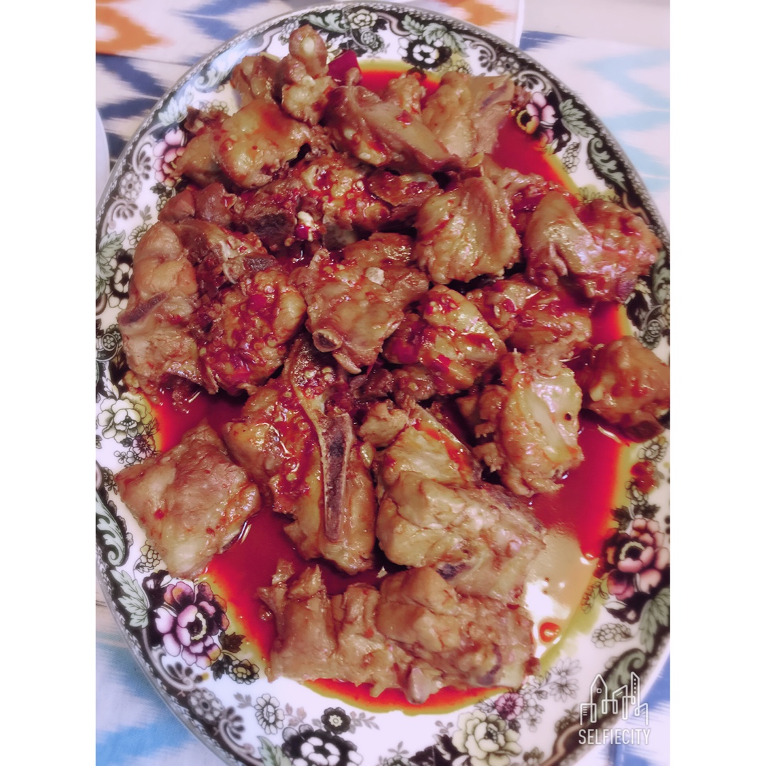 老干妈烧排骨