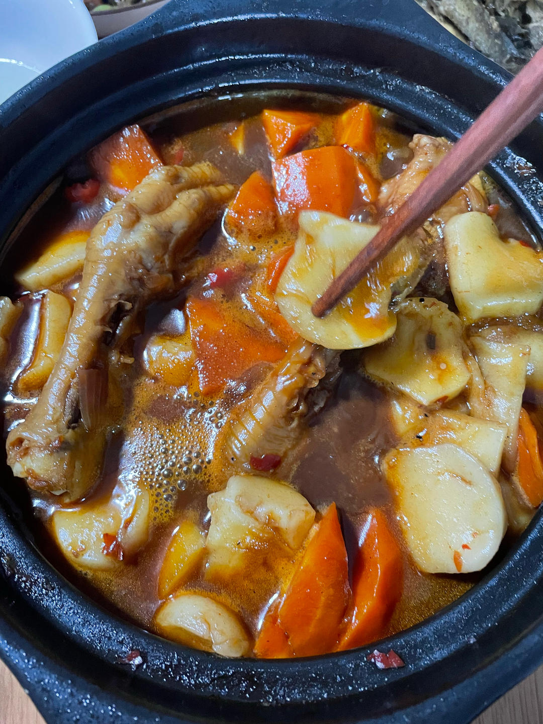 鸡翅三汁焖锅