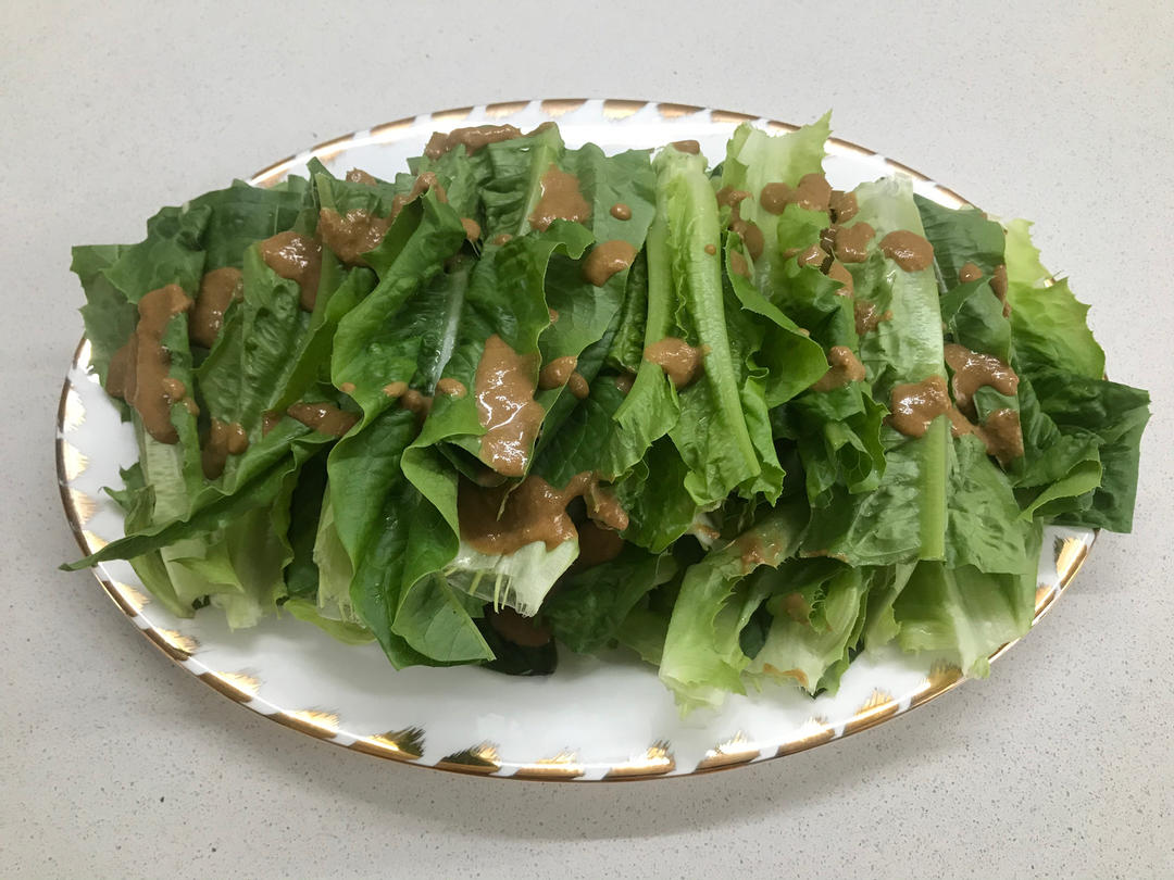 麻酱油麦菜