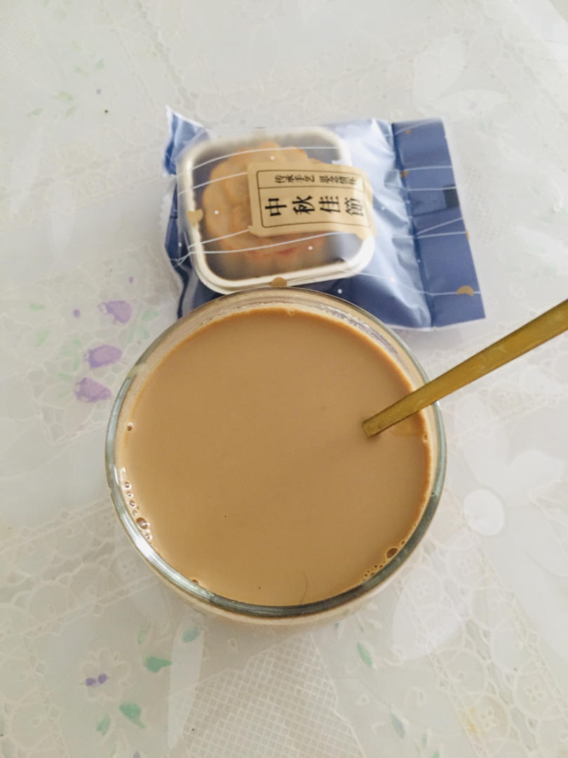 自制原味奶茶