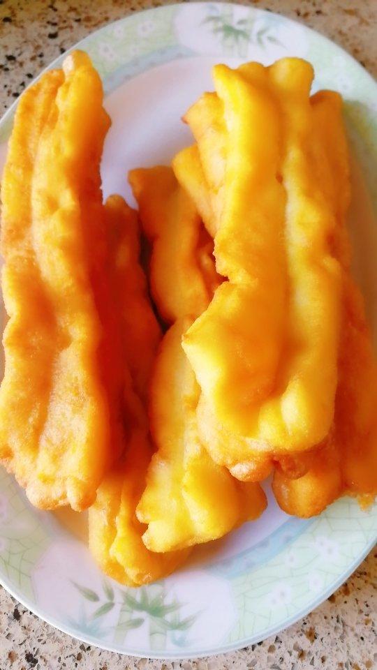 快手早餐～自制油条（酵母版，不含泡打粉、膨松剂）