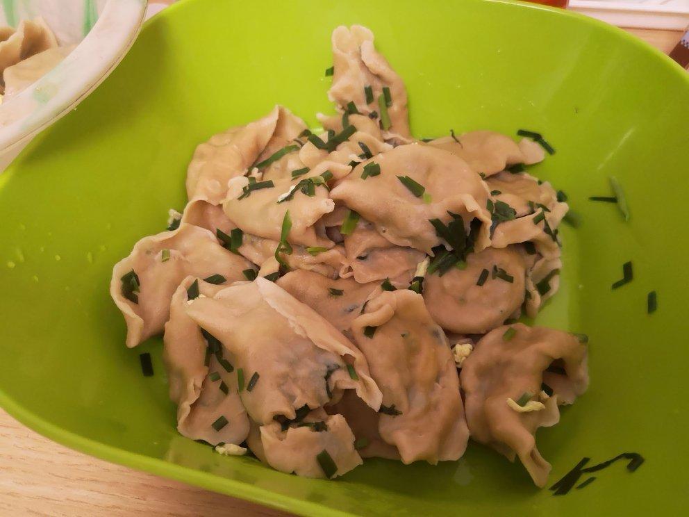 韭菜素饺子