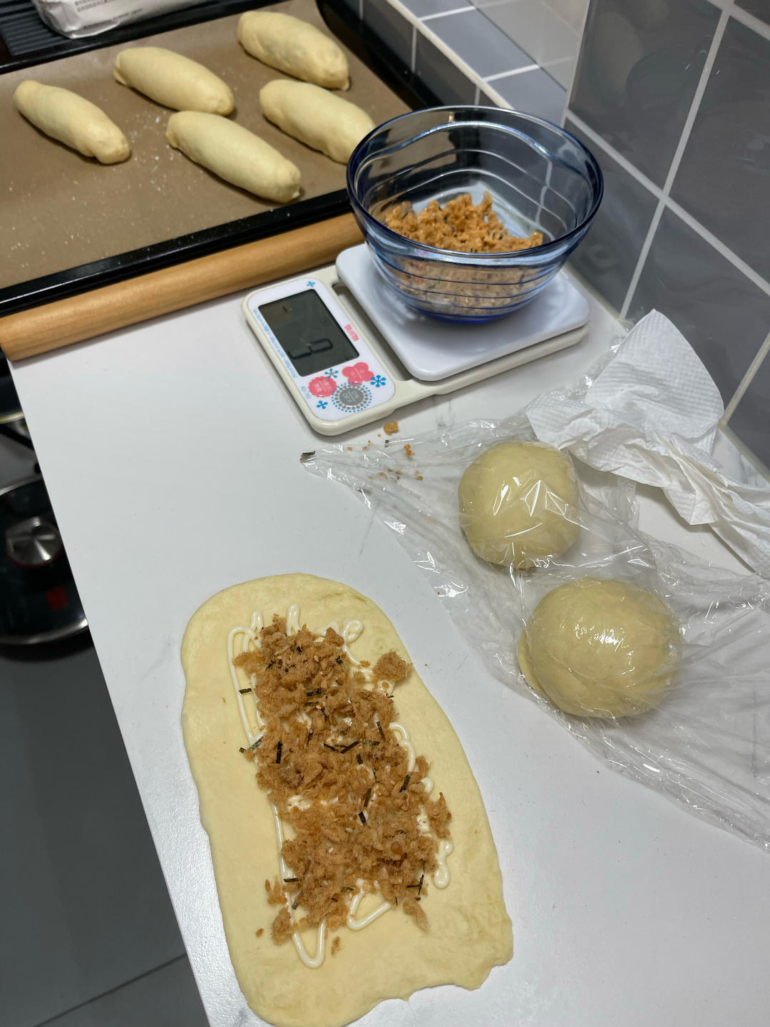 百变肉松小餐包