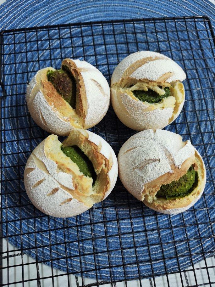 新手都能做的米面包/抹茶奶酥豆乳奶酪米面包