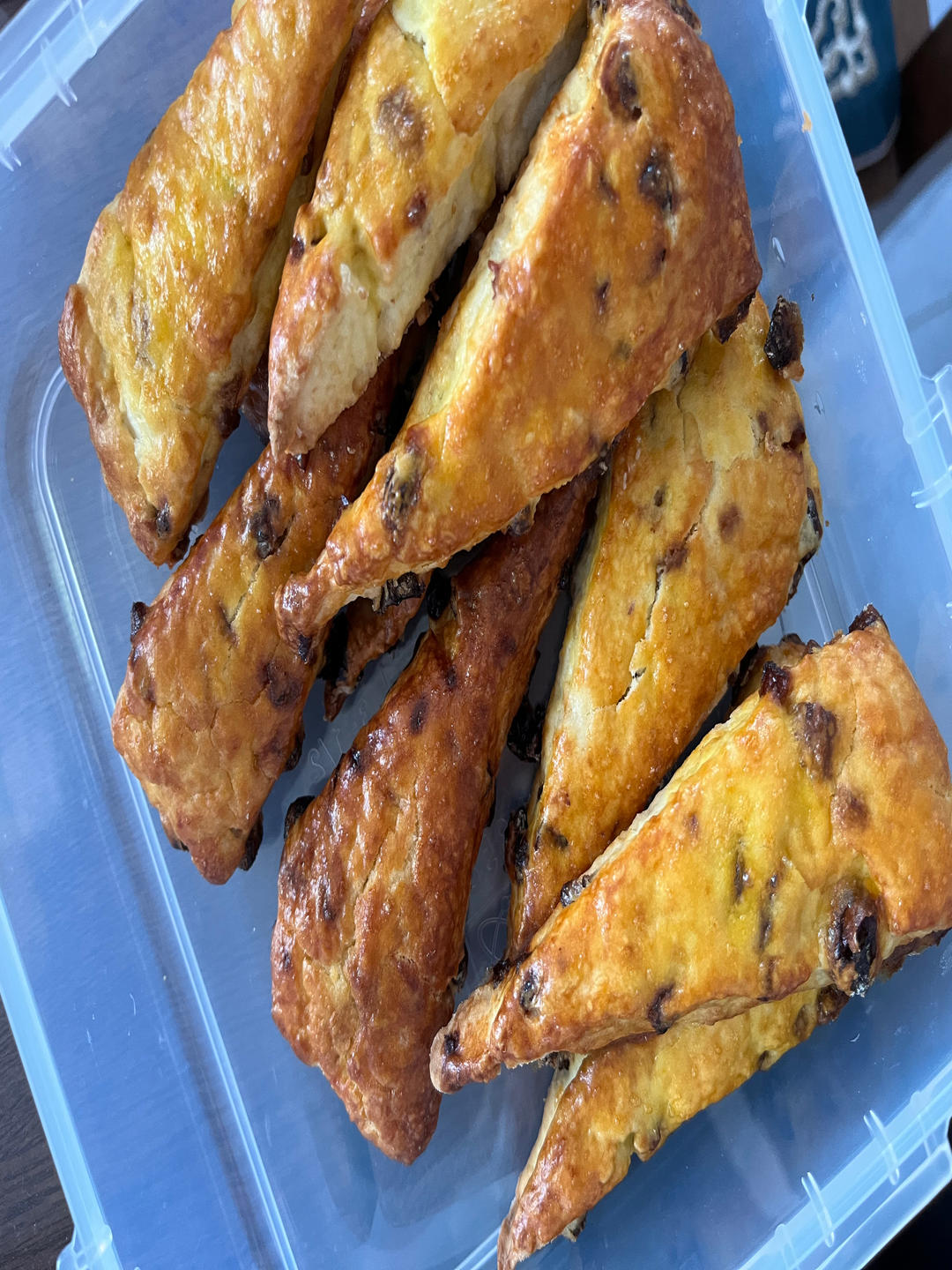 消耗淡奶油的司康