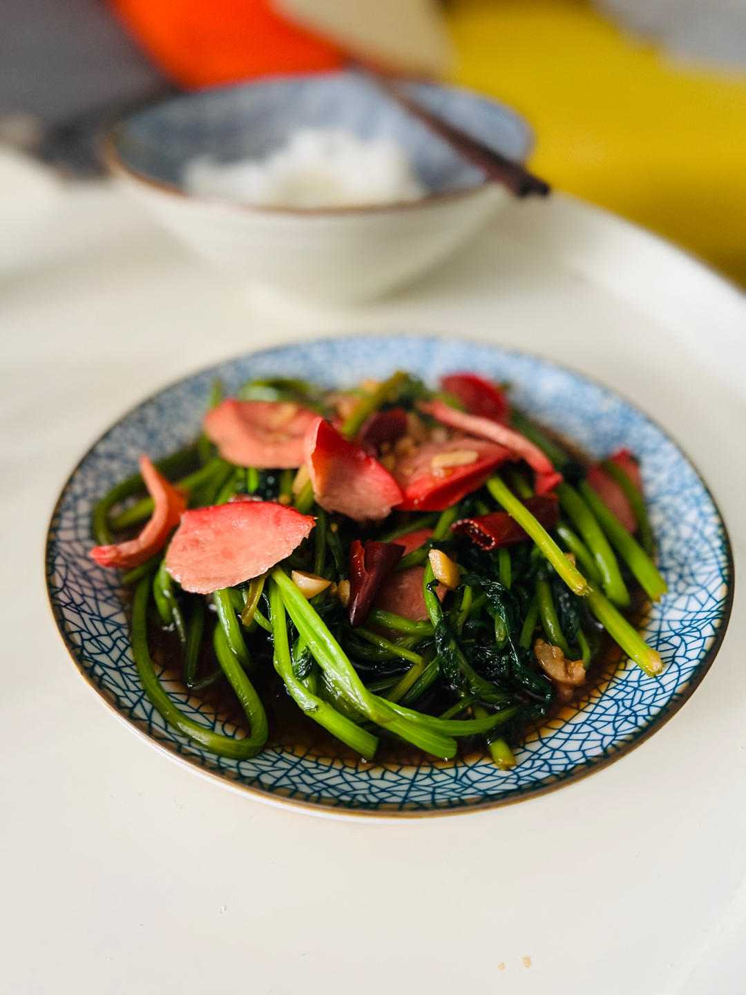炒茼蒿（零失败巨好吃的快手菜）