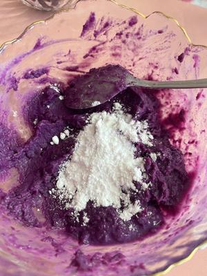 糯叽叽的紫薯小方🍠的做法 步骤7