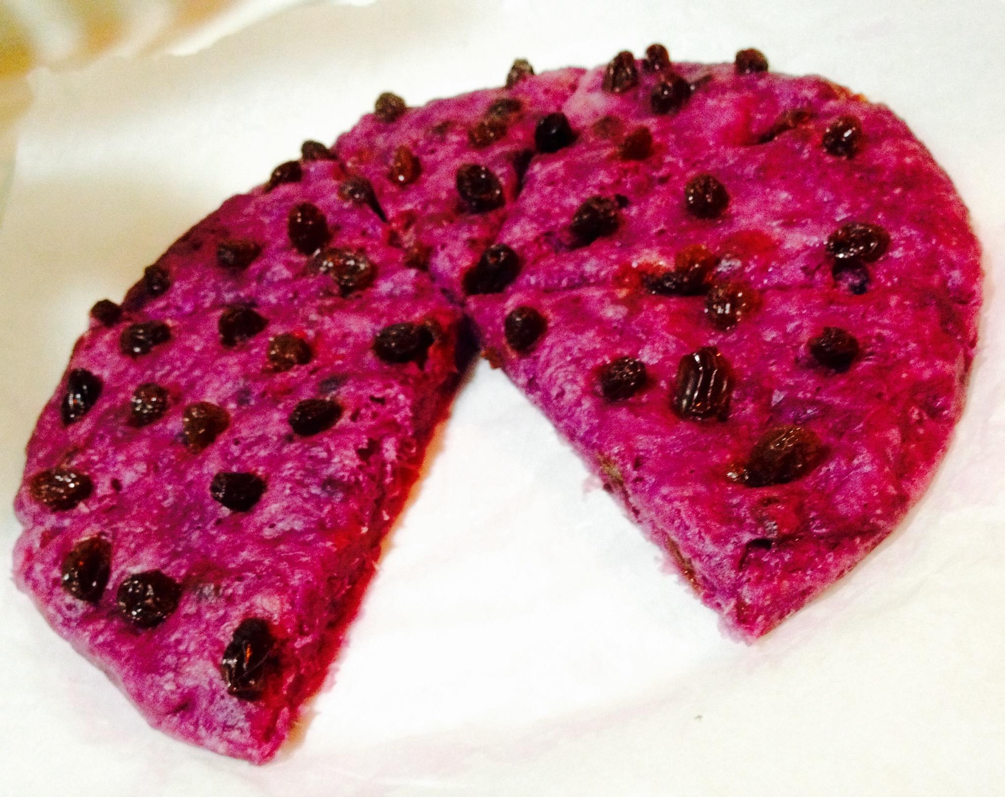 紫薯发糕饼的做法 步骤8