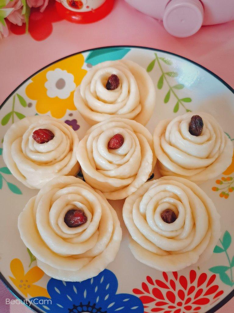 花一样美丽的馒头 造型馒头 附细节视频详解