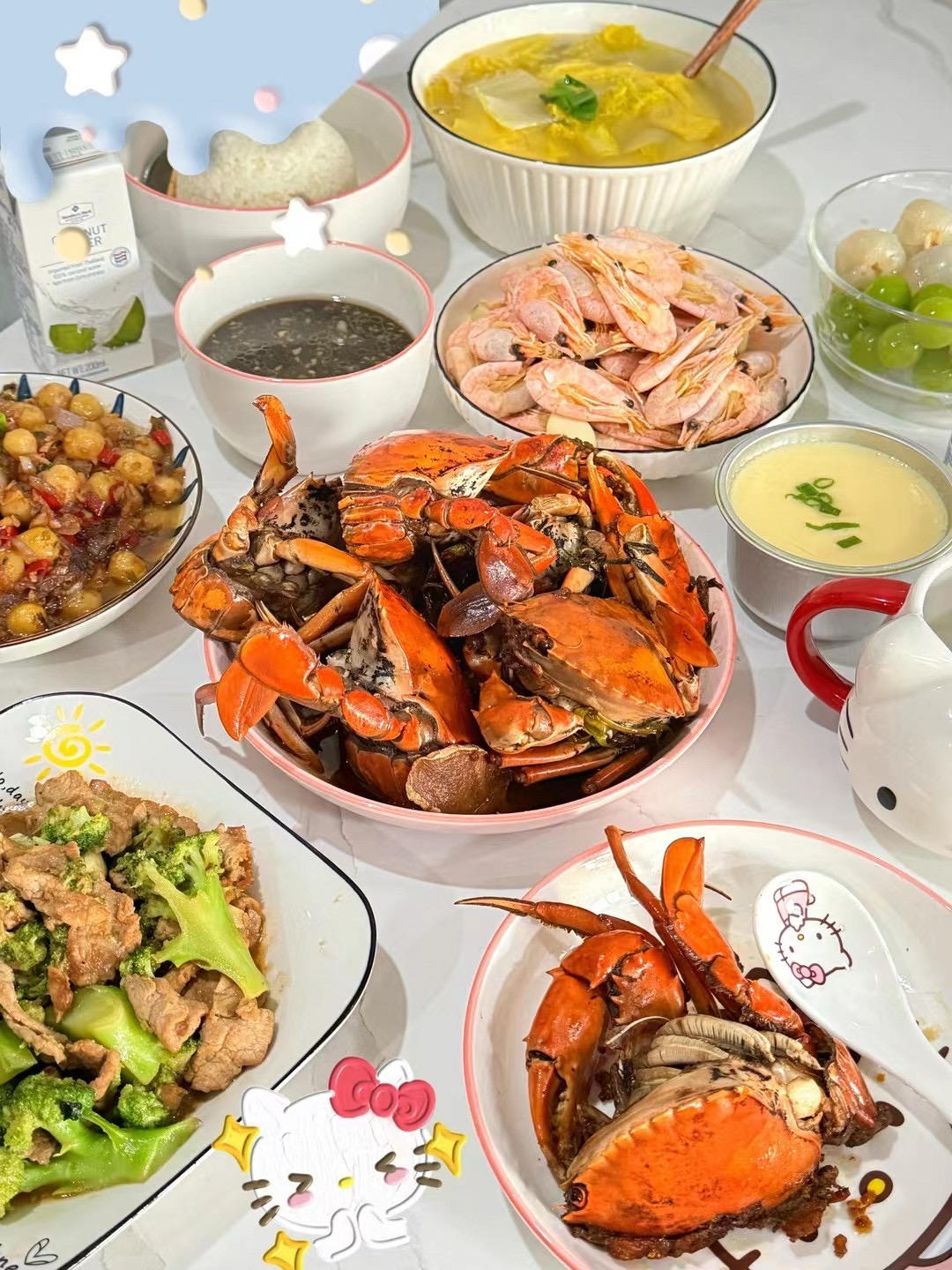 红烧三门青蟹（可以用别的青蟹代替）