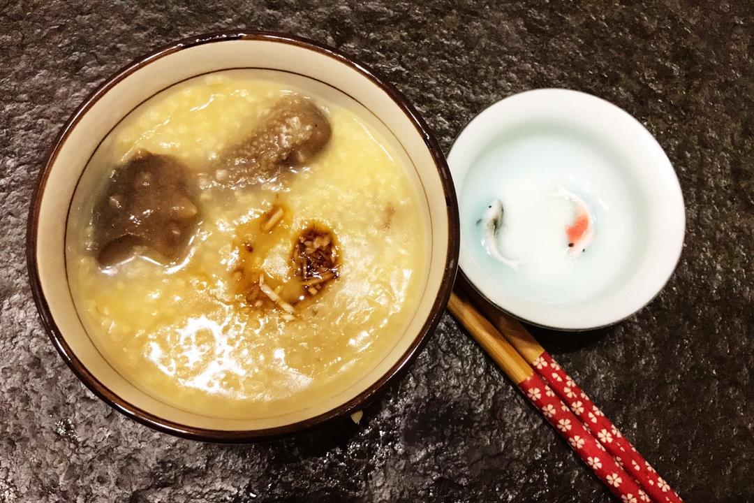 小米海参粥