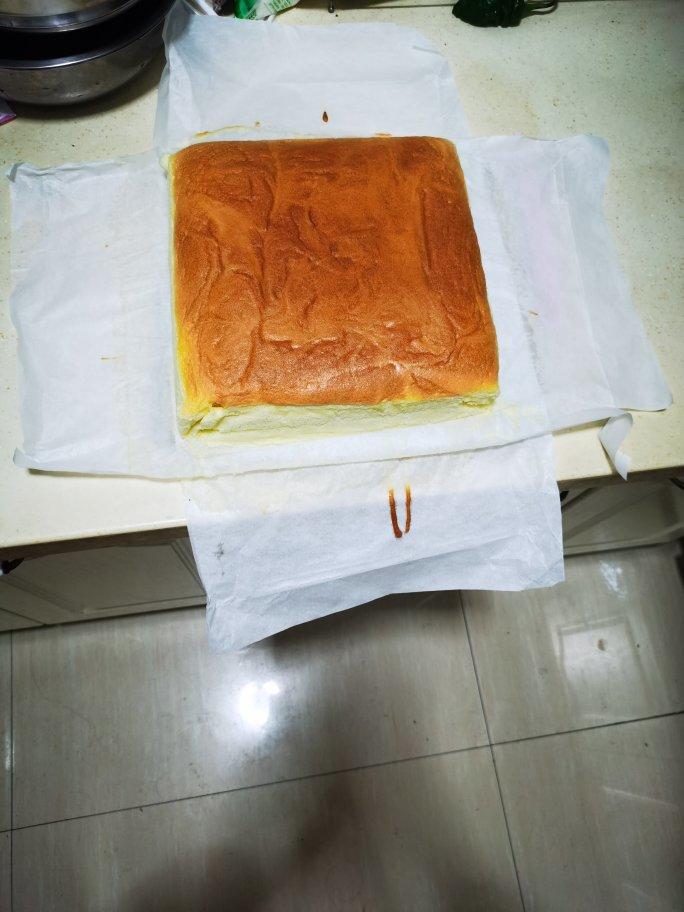 古早味蛋糕......烫面水浴法（28*28）