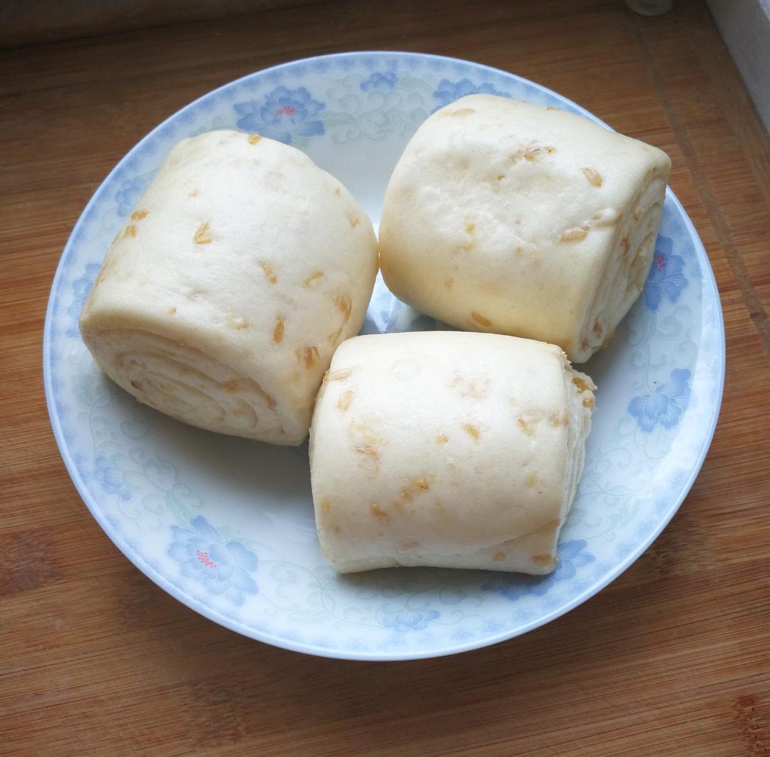 牛奶燕麦馒头【曼食慢语】