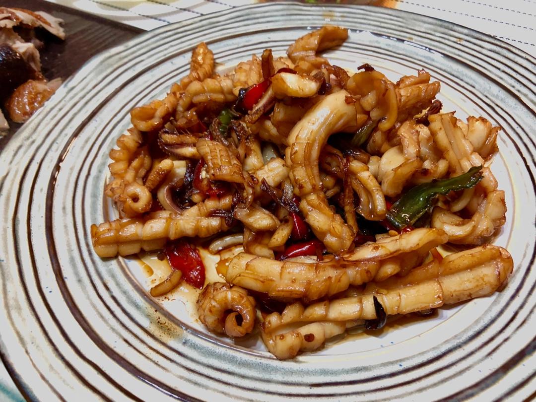 爆炒鱿鱼