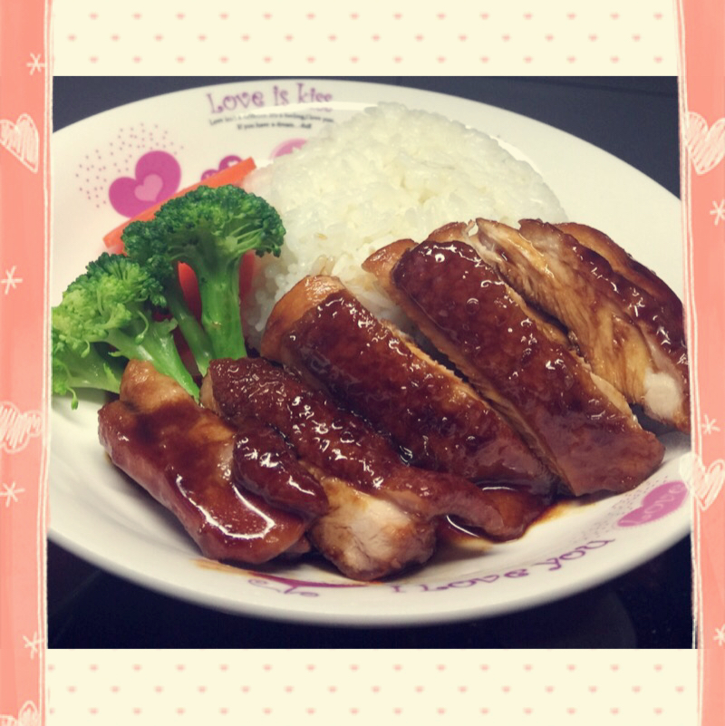 日式照烧鸡腿饭