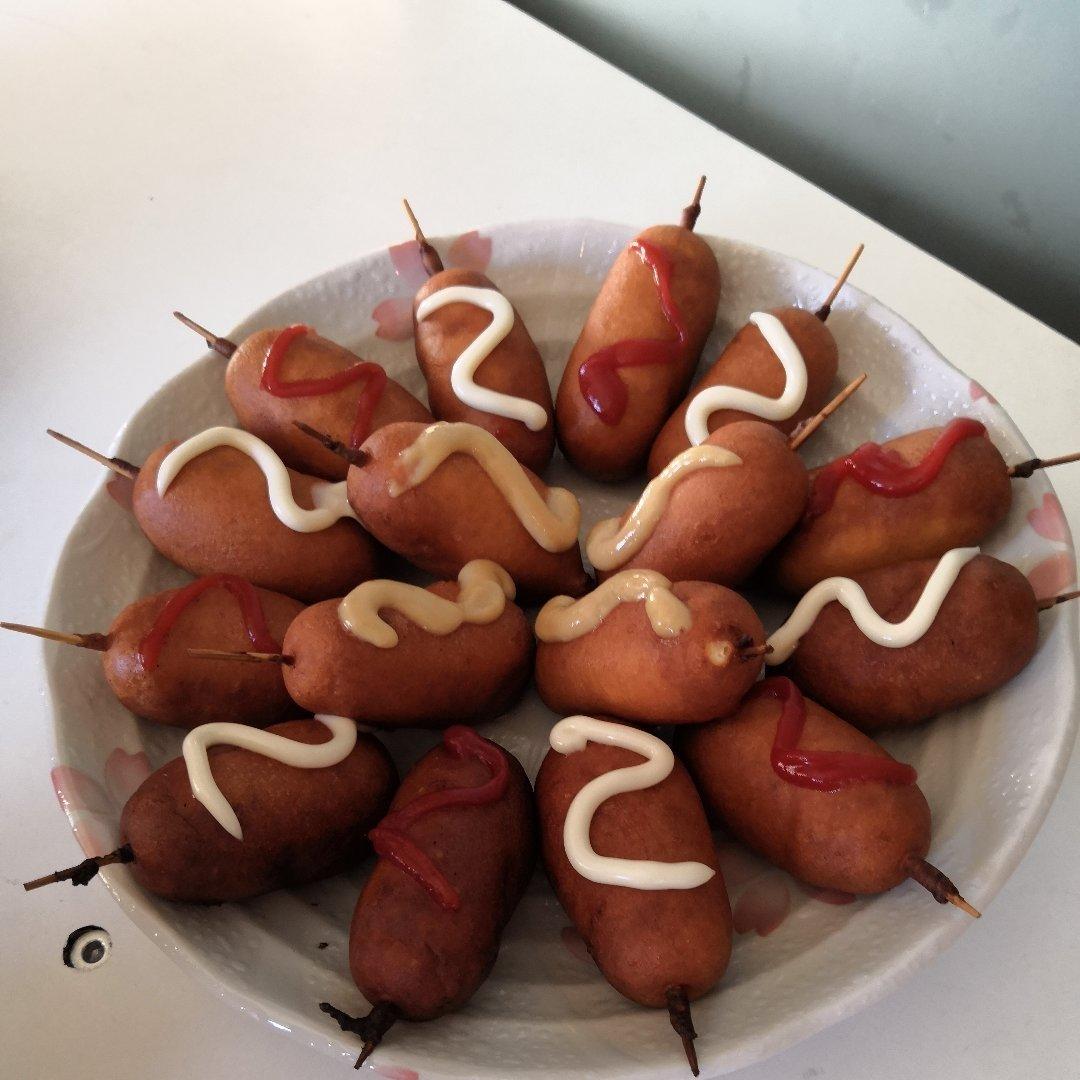 超简单的美式热狗