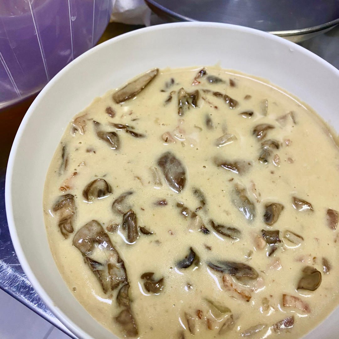 奶油蘑菇汤（完美比例版）