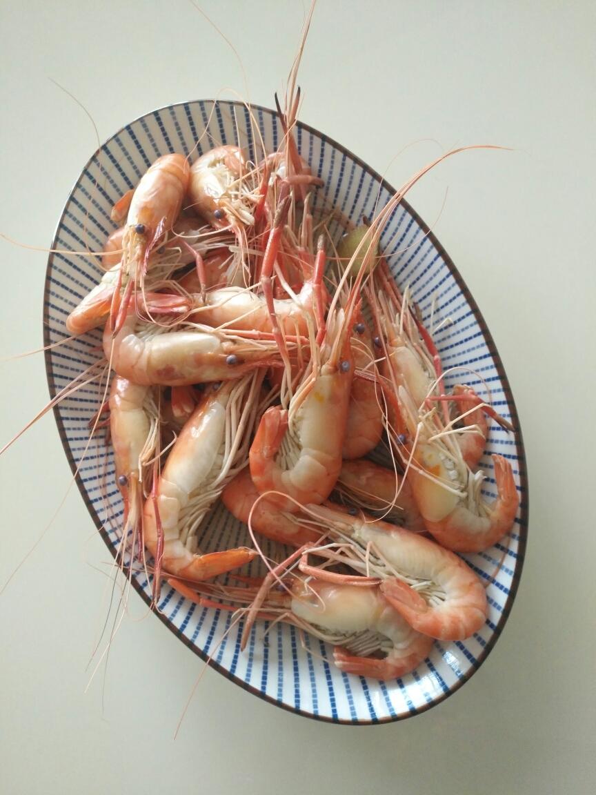 清水虾的做法