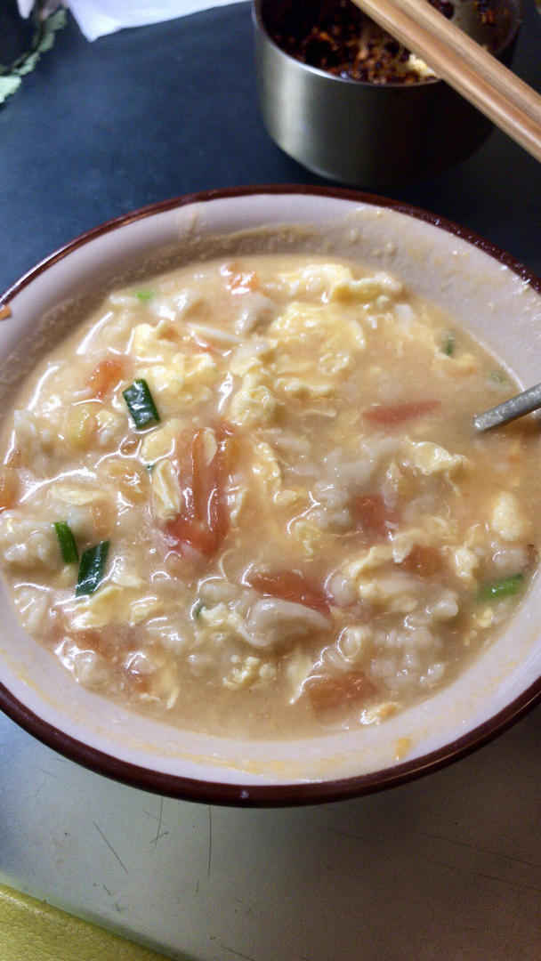 简单早餐-疙瘩汤