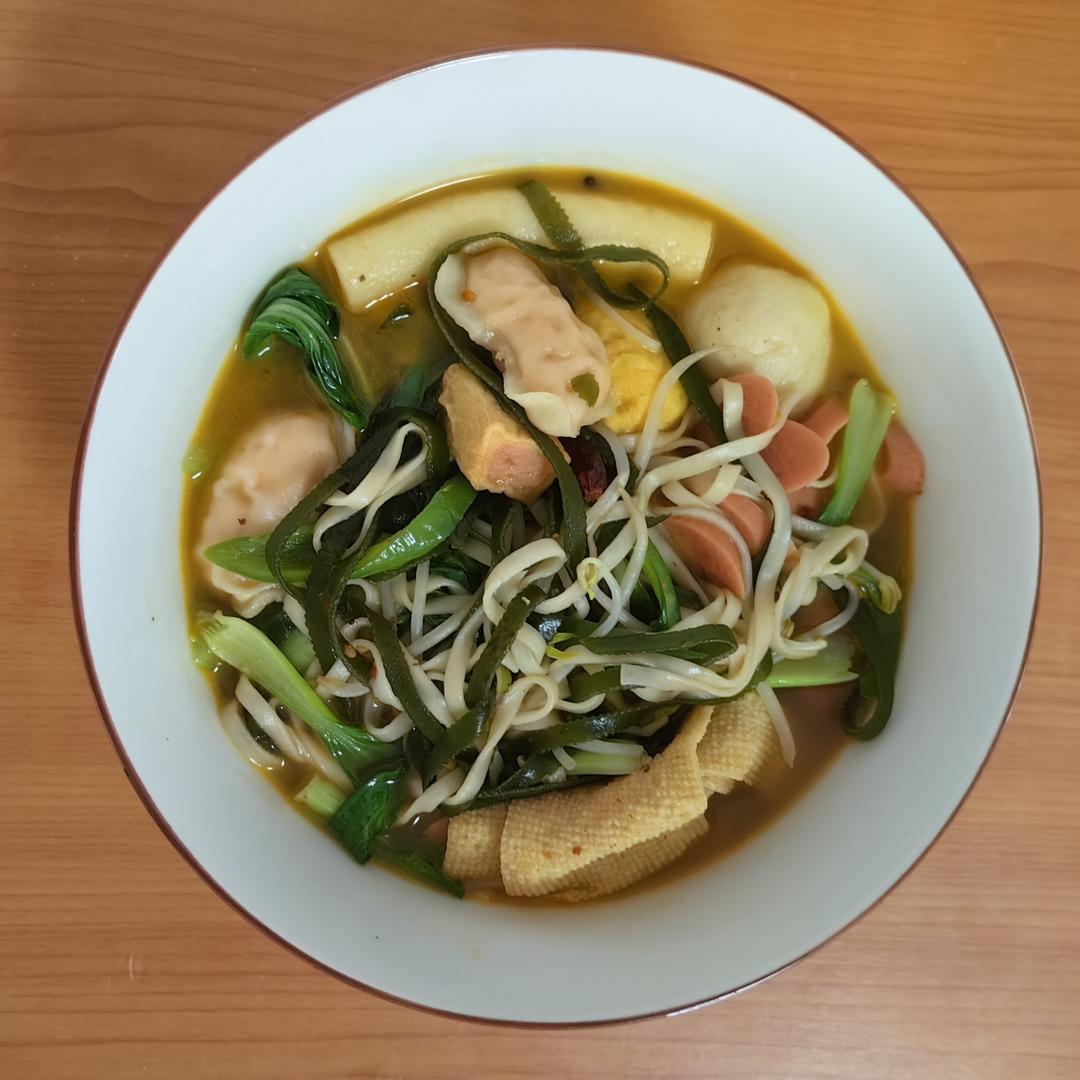 麻辣砂锅米线（没有砂锅也可以哦）