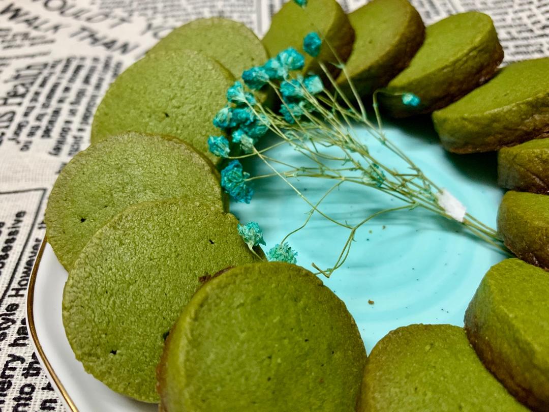 抹茶蔓越莓饼干