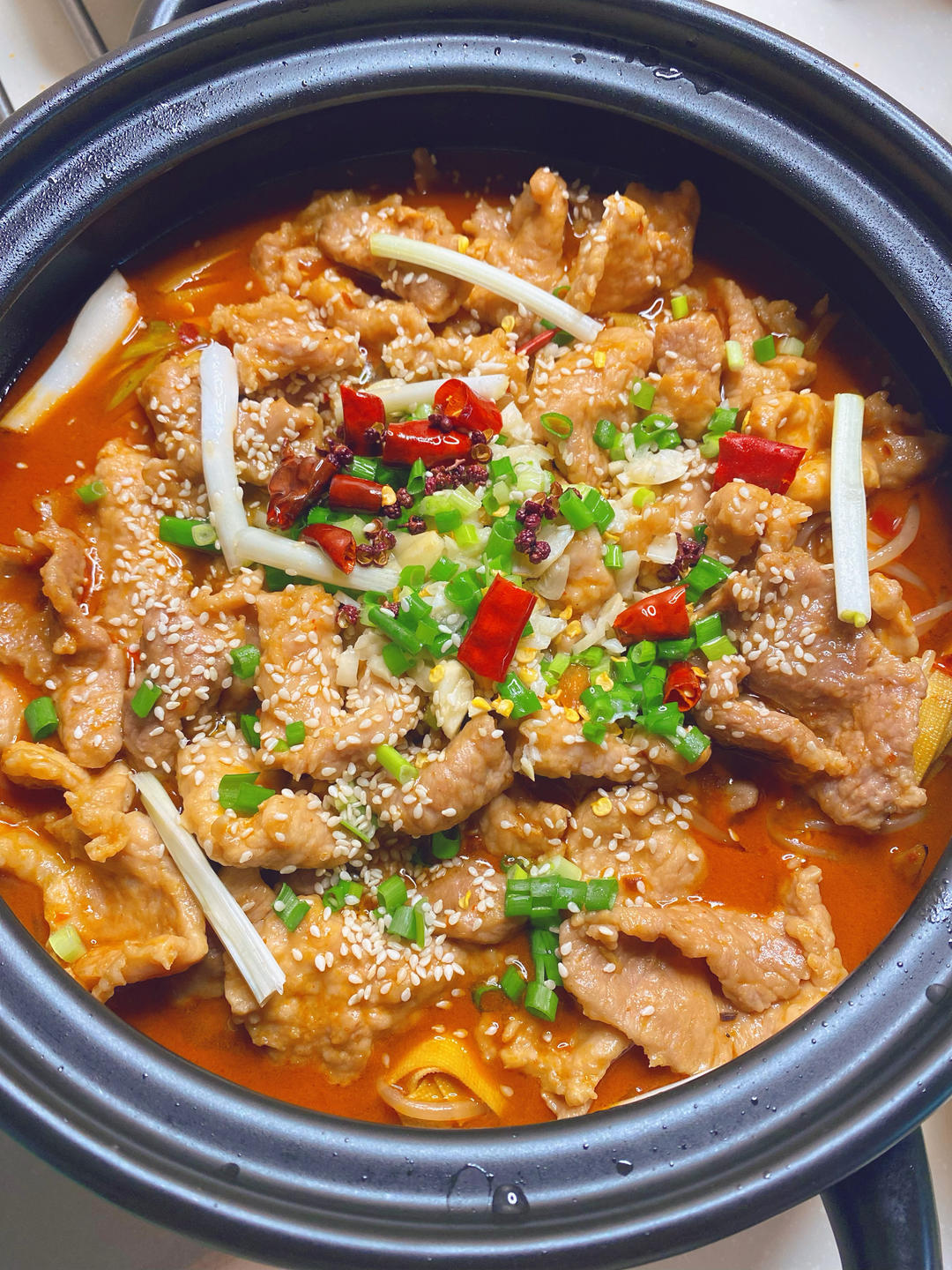 家常水煮肉片