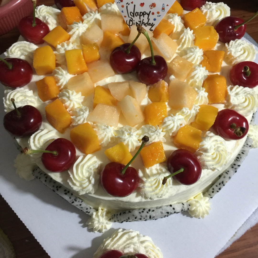 水果奶油【生日蛋糕】