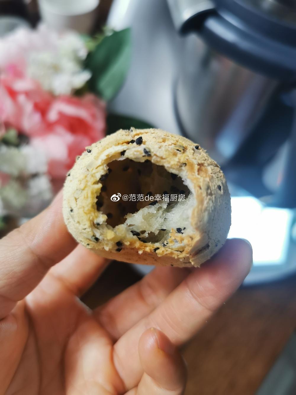 快手麻薯面包的做法