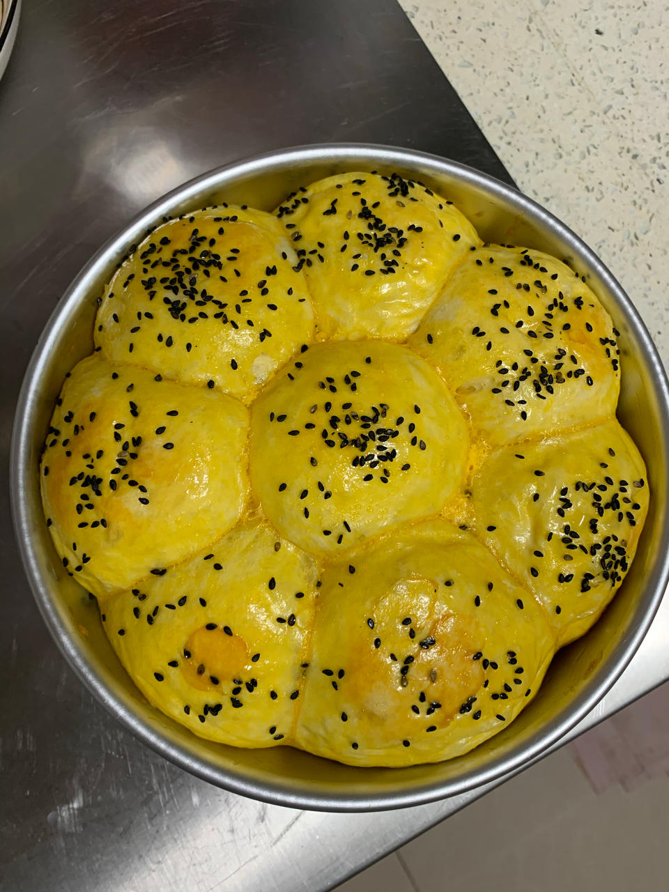 不用烤箱也能做拉丝面包