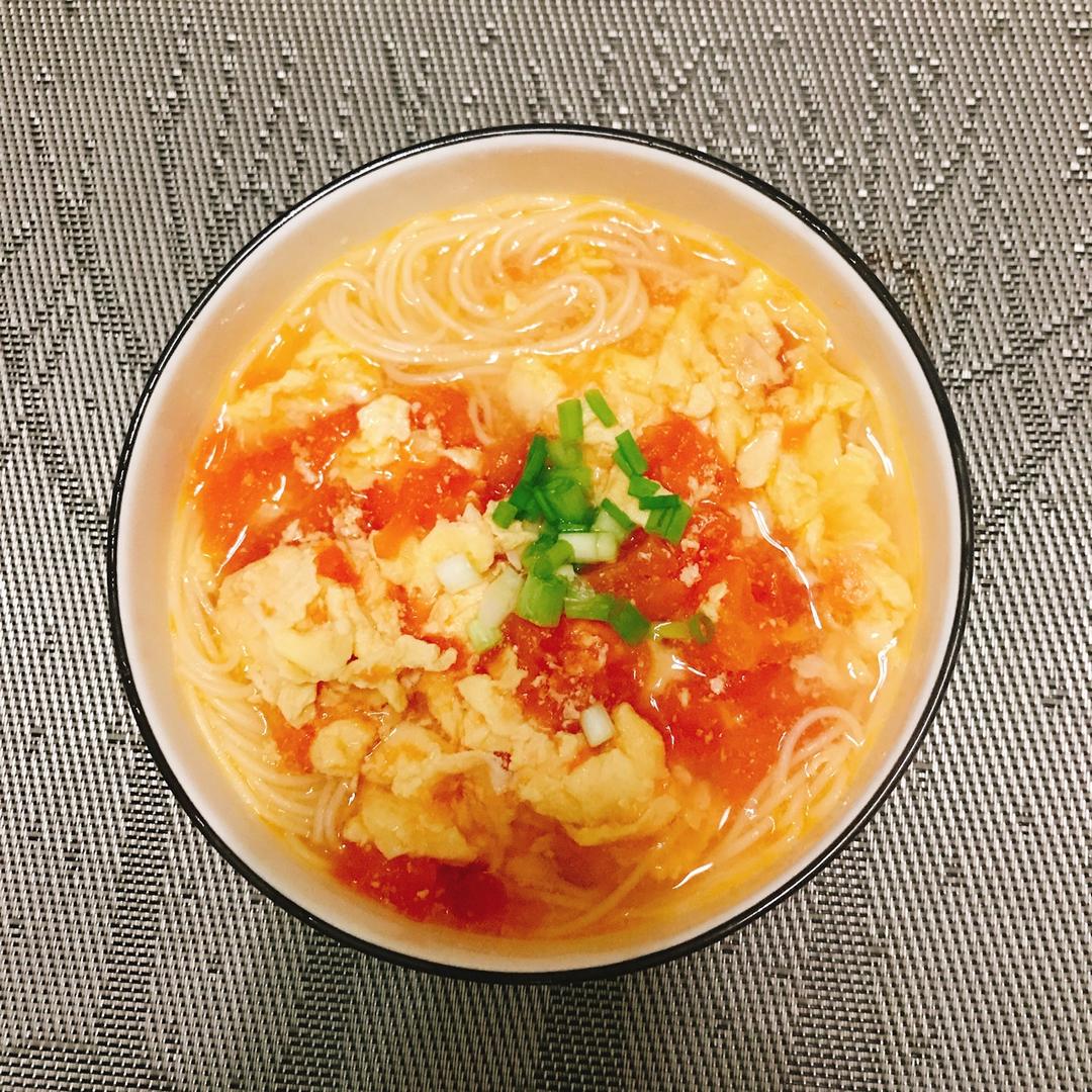 西红柿鸡蛋面