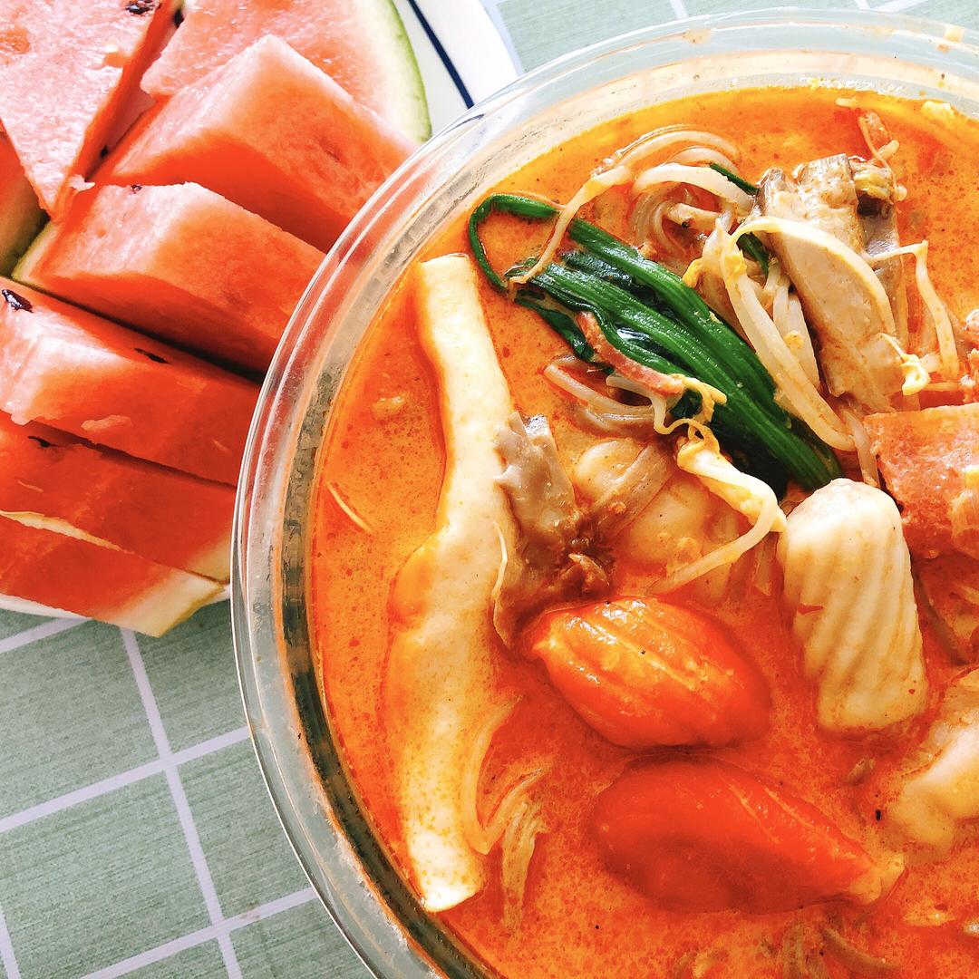 养生牛奶麻辣烫