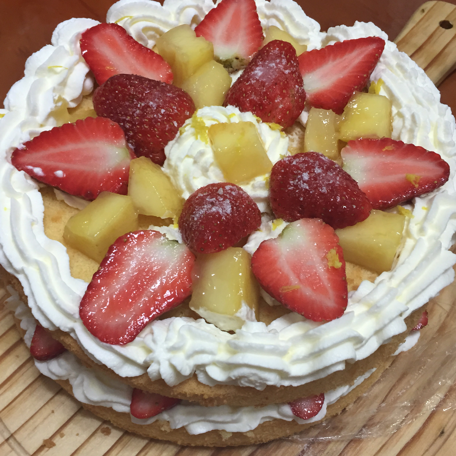 巧克力戚风裸蛋糕