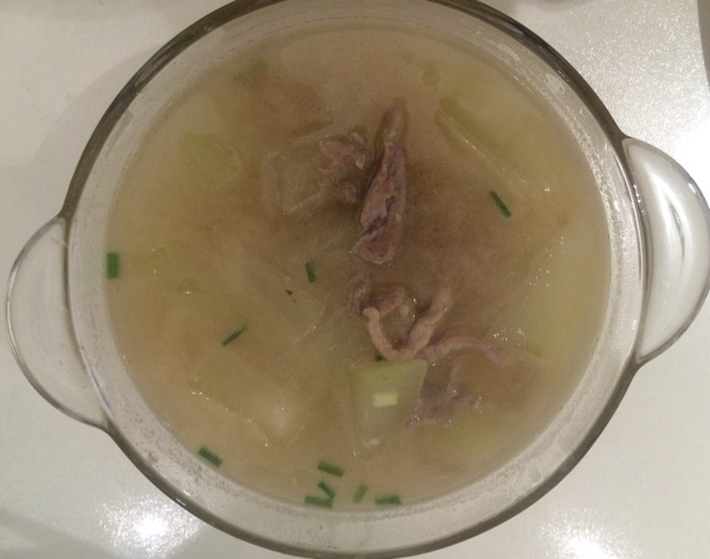 妈妈牌：肉末冬瓜汤