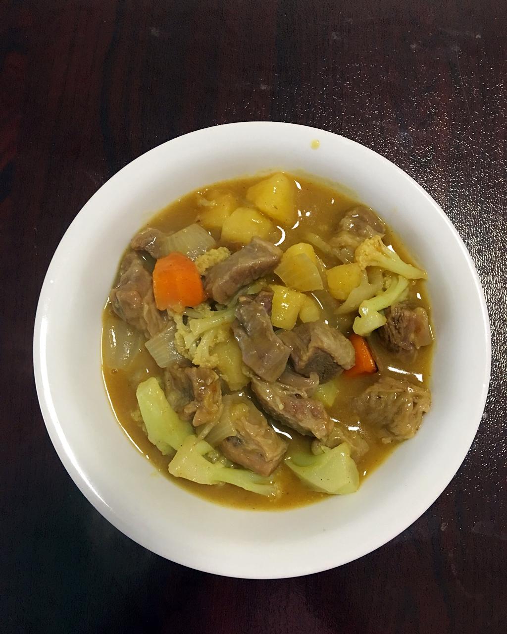 老王家的二小姐-做的爸爸的最爱-咖喱牛肉