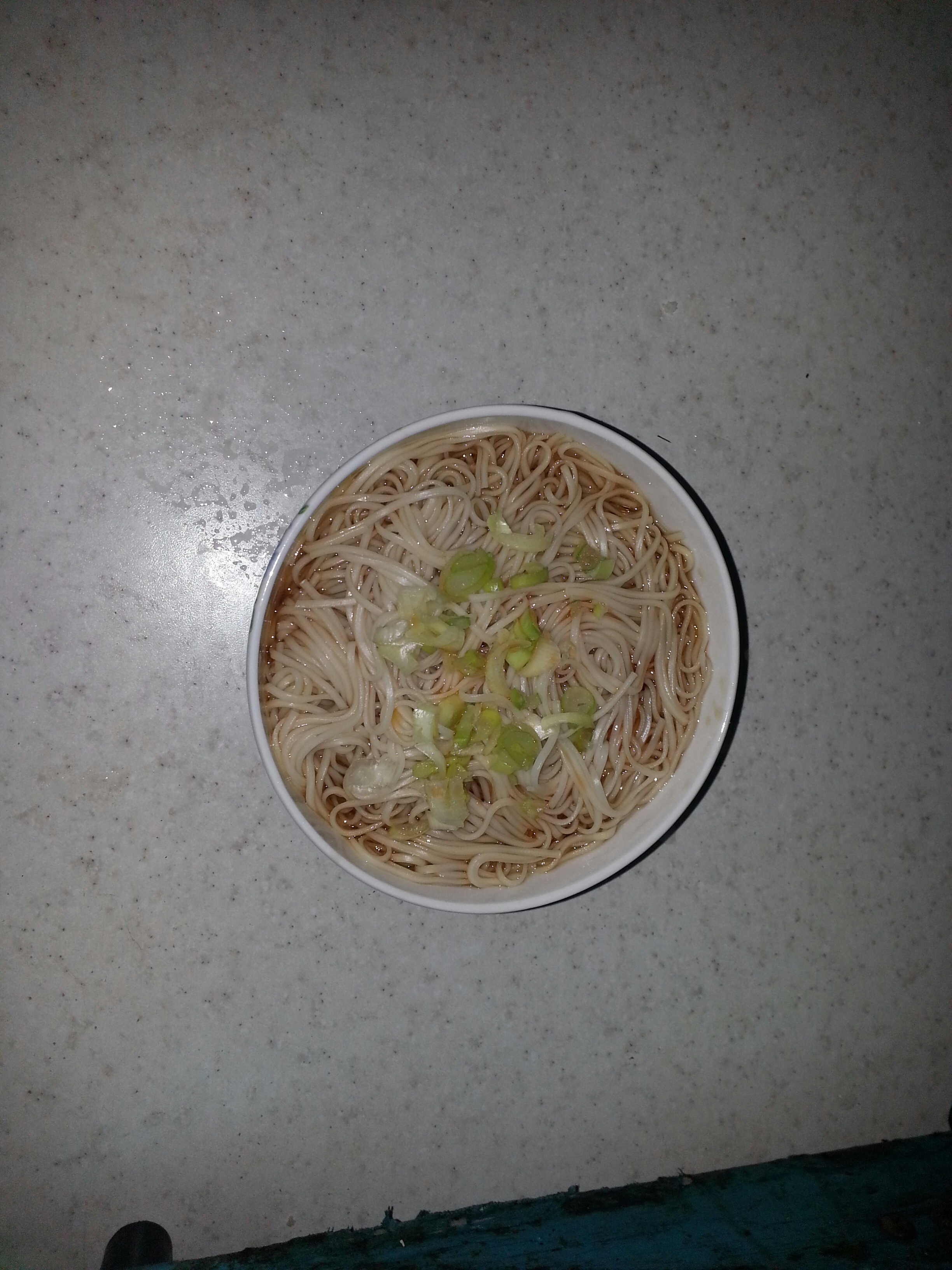 小葱麻油酱油面