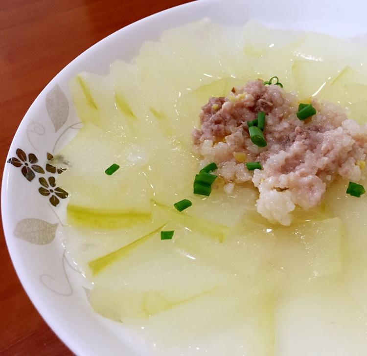 清蒸肉末冬瓜的做法