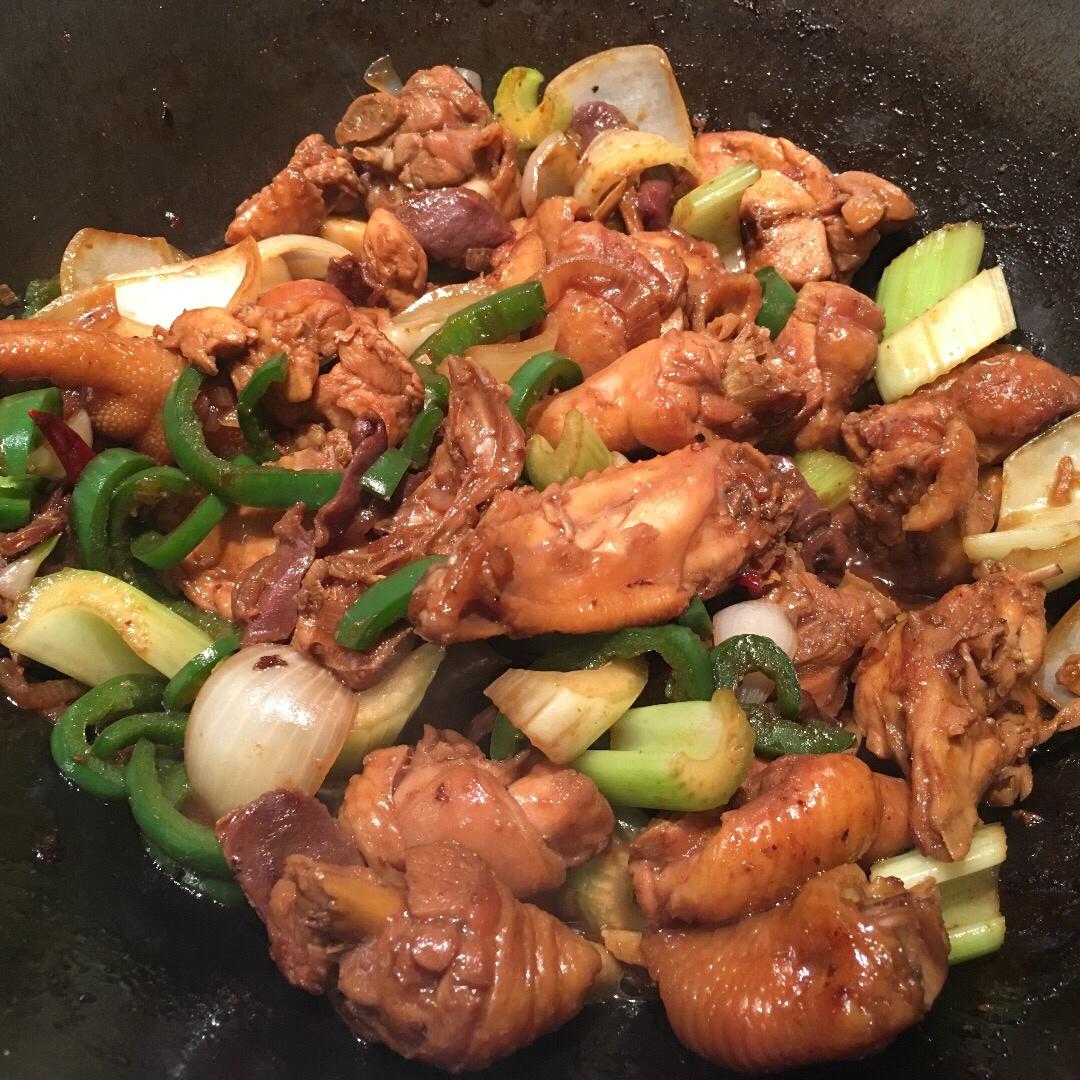 大排档炒鸡