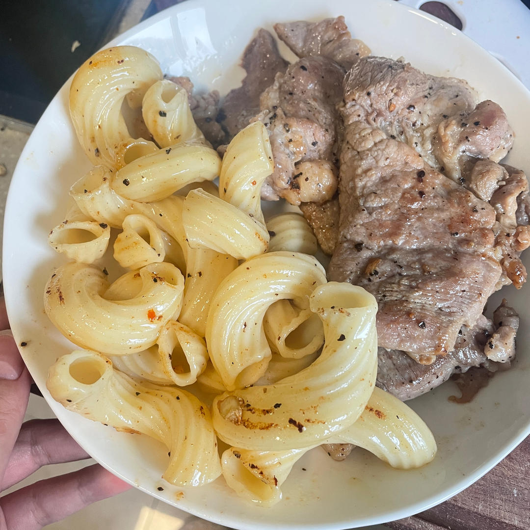 五分钟成就的宴客菜：香煎梅花肉
