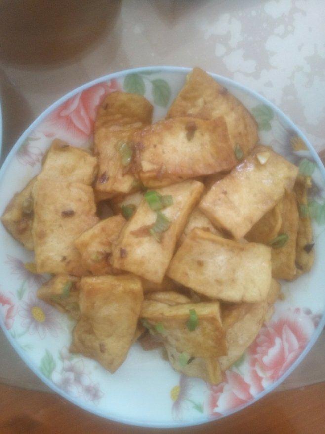 家常煎豆腐