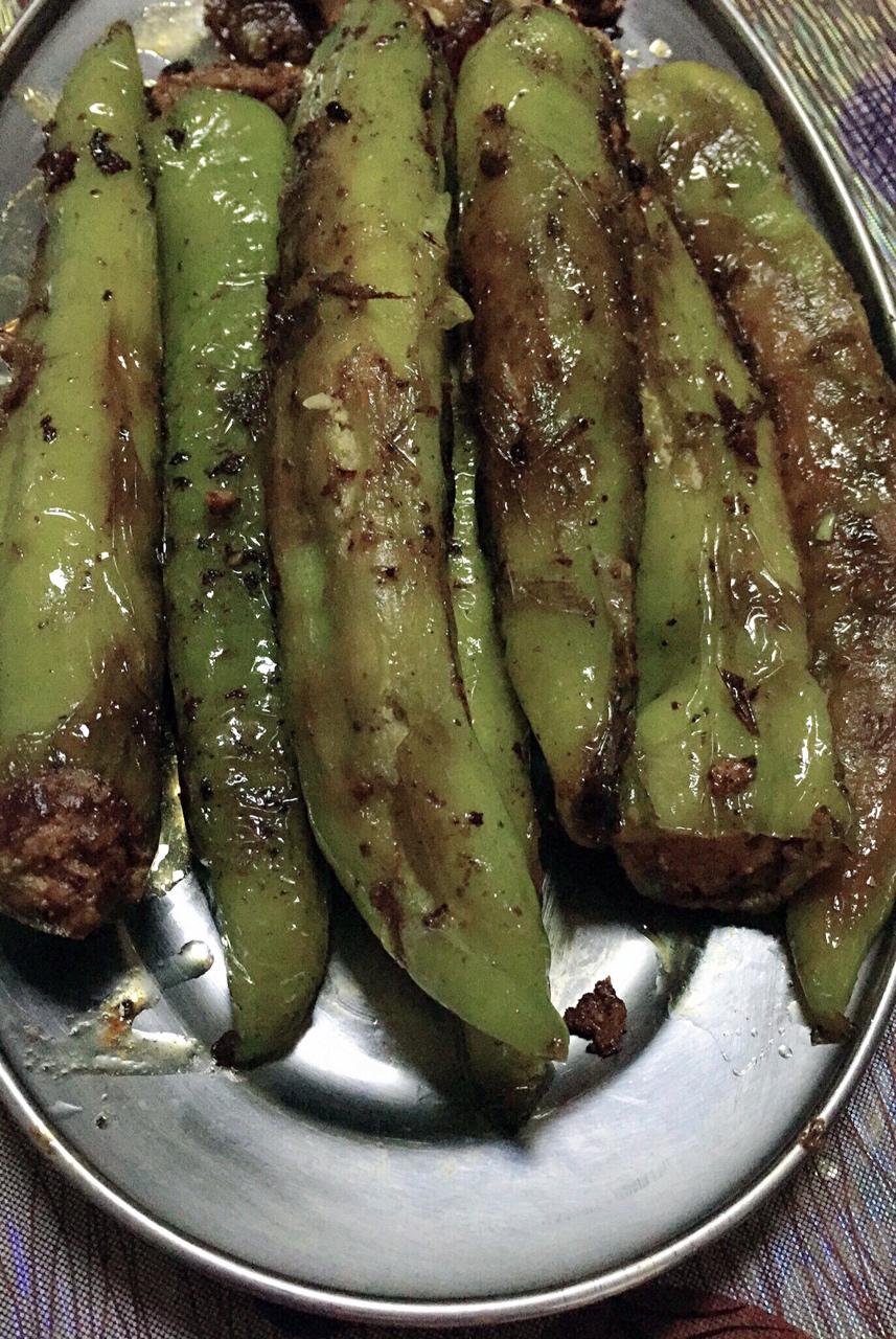 下饭菜肴--青椒酿肉