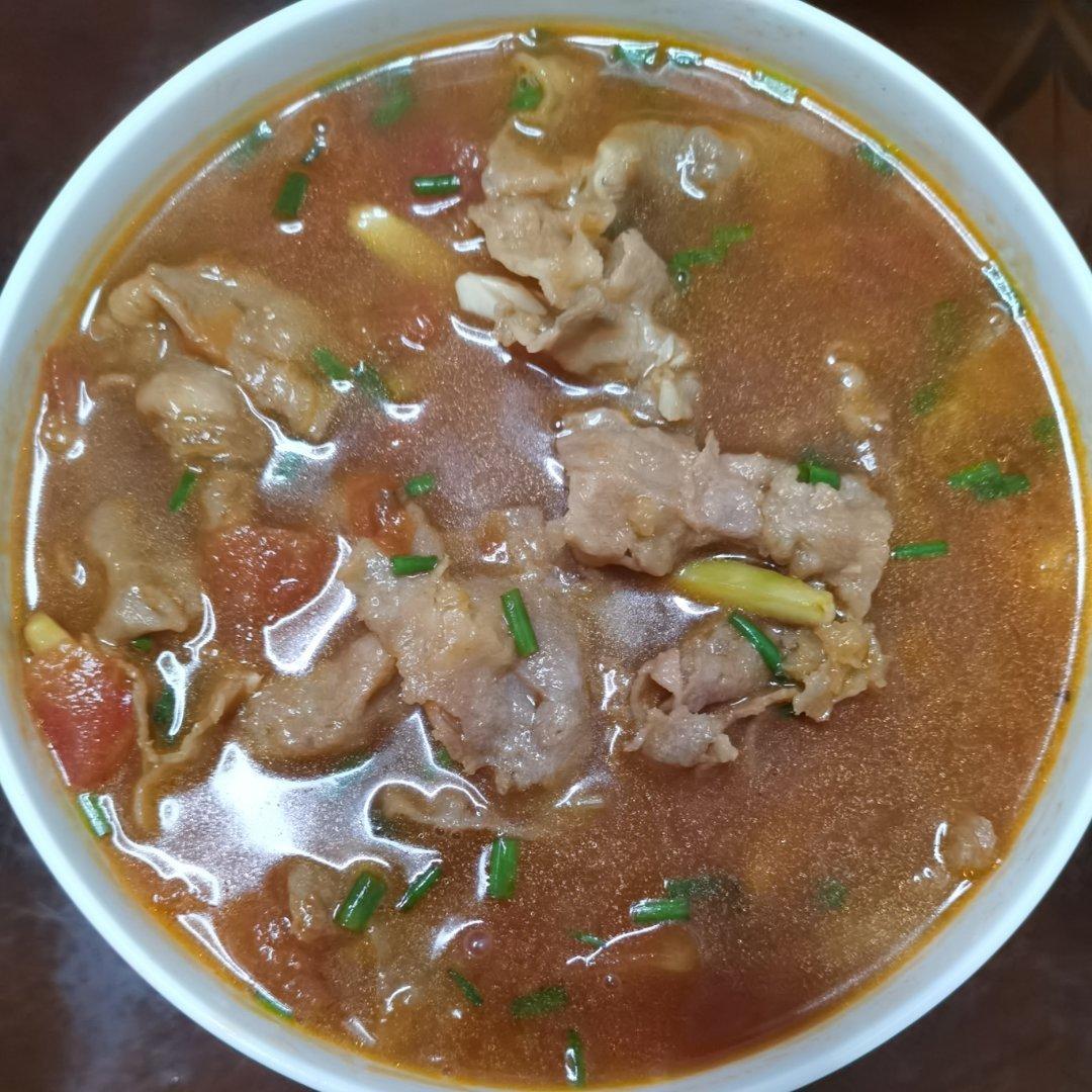 番茄肥牛汤