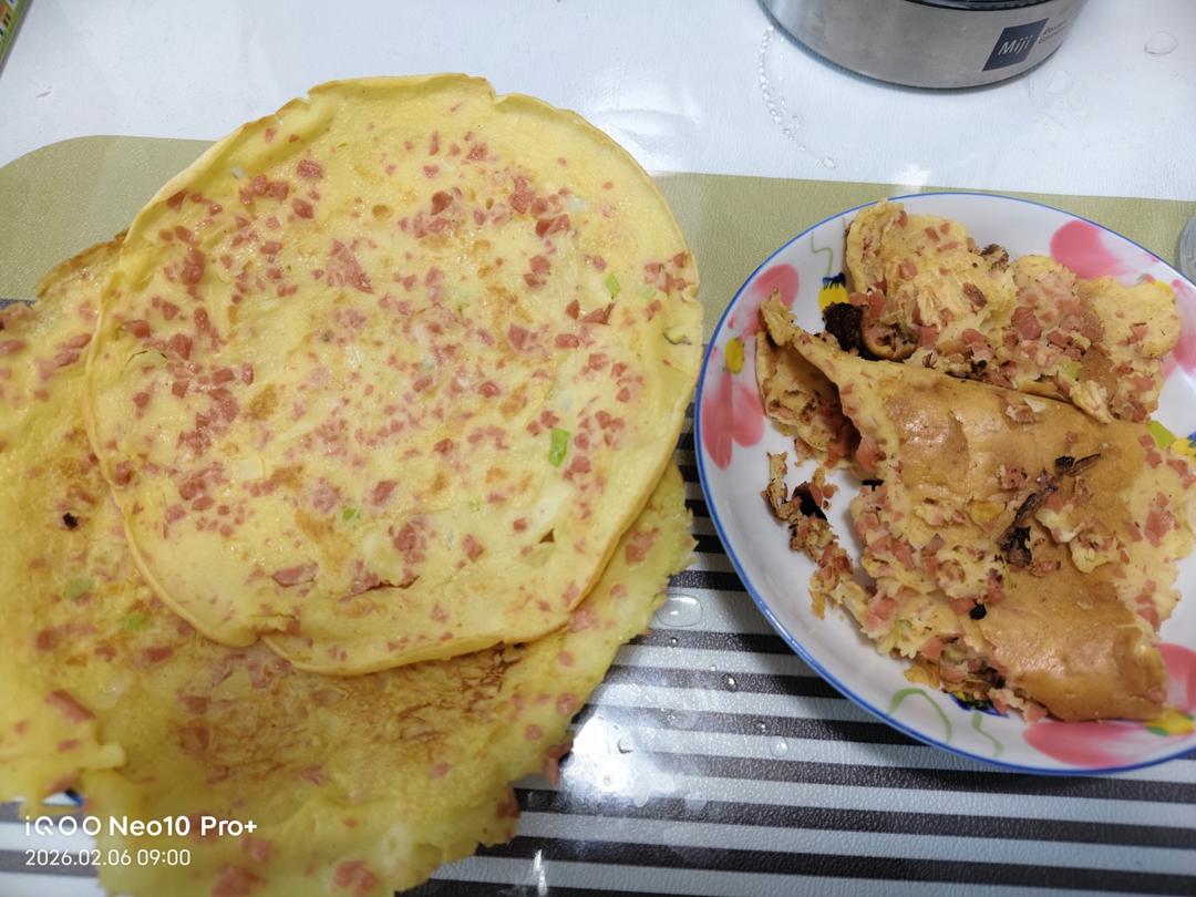 软软咸香鸡蛋饼（超详细）